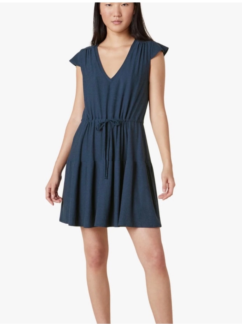Beyond Yoga Out and About Featherweight Tiered Dress size Medium - Picture 8 of 8